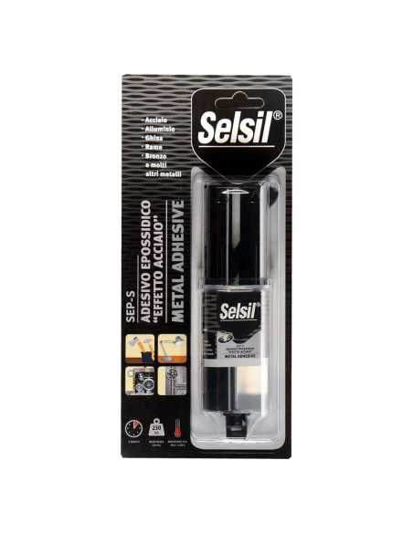ADESIVO EFFETTO ACCIAIO 'SEP-S' - SELSIL | Utensili Store