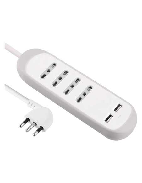 MULTIPRESA BIVALENTE 'GUMMY' - ELECTRALINE | Utensili Store