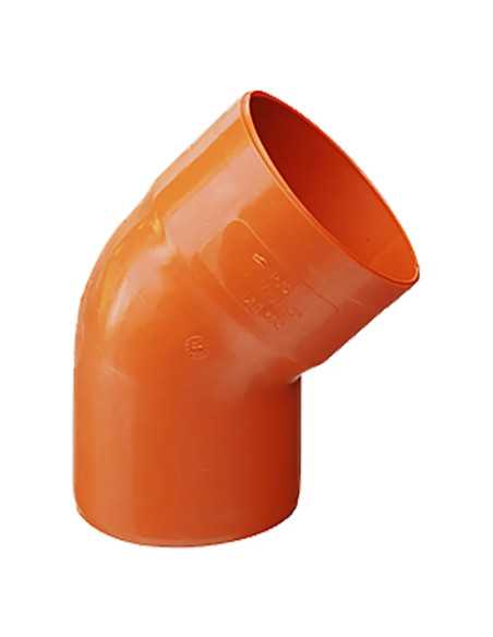 CURVA 45° IN PVC - Senza Marca | Utensili Store