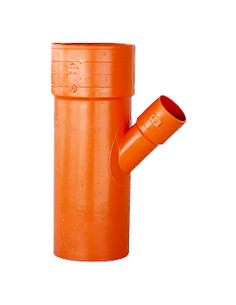 DERIVAZIONE RIDOTTA 45° IN PVC - Senza Marca