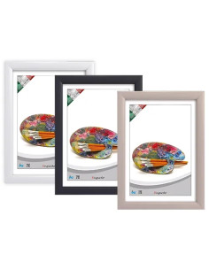 CORNICI BOMBERINO NERO 13X18 - Senza Marca