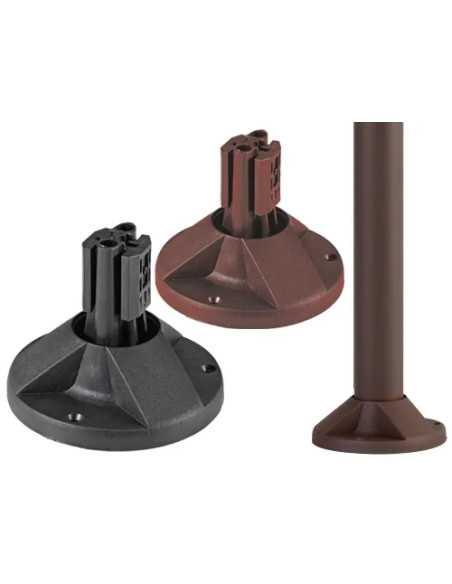 BASI P/PALI LAMPIONI GLOBO CORTEN - Senza Marca | Utensili Store