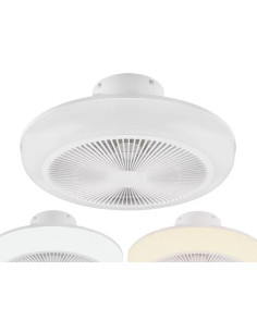 PLAFONIERE LED TRIO C/VENTILATORE MJOLBY - Senza Marca
