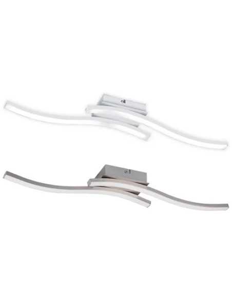 PLAFONIERE TRIO ROUTE 2 BACCHETTE BIANCHE - Senza Marca | Utensili Store