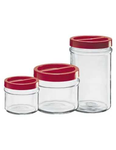 VASI VETRO ORTES C/TAPPO A VITE - Senza Marca | Utensili Store