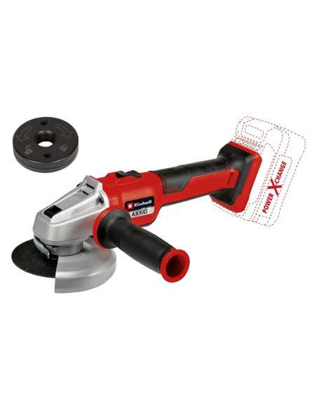 SMERIGLIATRICE ANGOLARE A BATTERIA 'AXXIO 18/125 Q SOLO' - EINHELL | Utensili Store