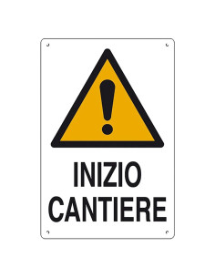 CARTELLO 'INZIO CANTIERE' - EUROSIGNALS