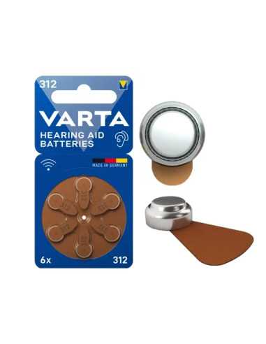 PILE ACUSTICHE VARTA 312 - Senza Marca | Utensili Store