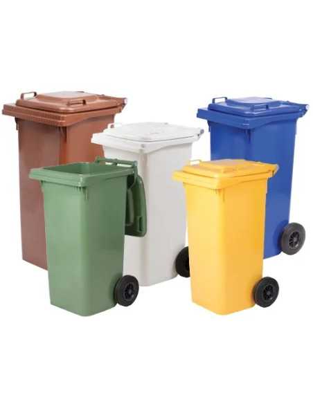 BIDONI QUADRI C/RUOTE - Senza Marca | Utensili Store