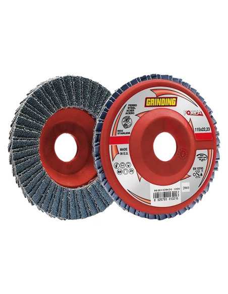 DISCO LAMELLARE PER ACCIAIO INOX 'FORZA' - FORZA GRINDING | Utensili Store