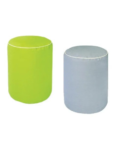 PUOF SEDUTA TONDO VERDE  - Senza Marca