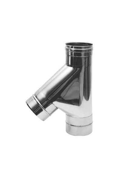 RACCORDI A T 135ø INOX - Senza Marca | Utensili Store