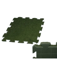 TAPPETI ERBA PUZZLE  - Senza Marca