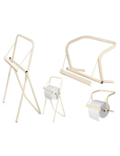 PORTAROTOLI DA PARETE X CARTA ASCIUGAM - Senza Marca