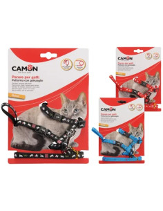 PETTORINE CAMON C/GUINZAGLIO GATTI  - Senza Marca