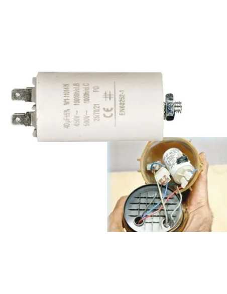CONDENSATORI 40UF 450V 300H CL.C - Senza Marca | Utensili Store