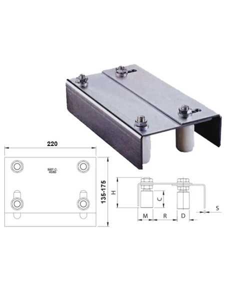 SUPP.GUIDA 140X200 4 OLIVE NYL.30 - Senza Marca | Utensili Store