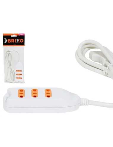 MULTIPRESE BRIXO 3POSTI BIPASSO - Senza Marca | Utensili Store