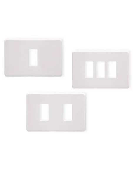 PLACCHE ABS SCATTO 2 P. BIANCHE - Senza Marca | Utensili Store