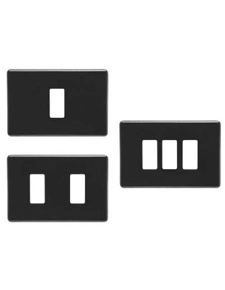 PLACCHE ABS SCATTO 2 P. NERE - Senza Marca | Utensili Store