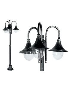 LAMPIONI GALATEA 3 LUCI SU PALO  - Senza Marca