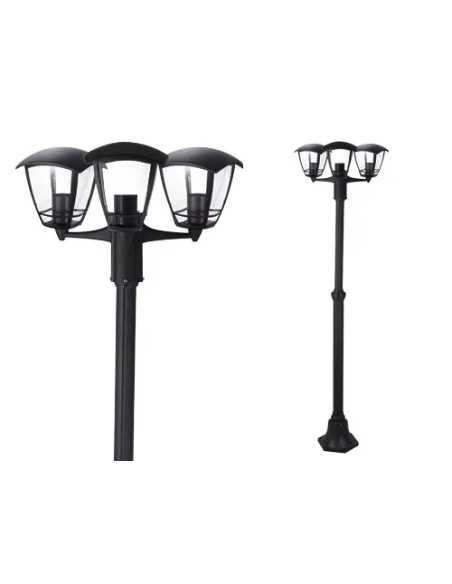 LANTERNE SELENE 3 LUCI SU PALO - Senza Marca | Utensili Store