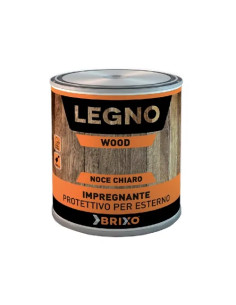 IMPREGNANTE BRIXO WOOD LT.0,750 CASTAGNO - Senza Marca