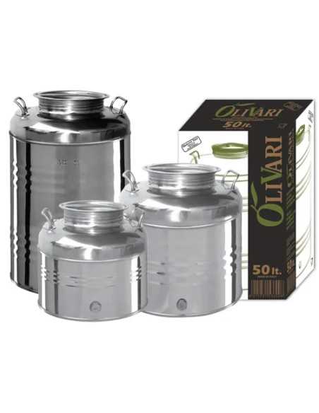 CONTENITORI INOX OLIVARI - Senza Marca | Utensili Store