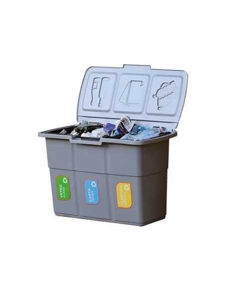 PATTUMIERE ECOPAT 3 SCOMPARTI - Senza Marca | Utensili Store