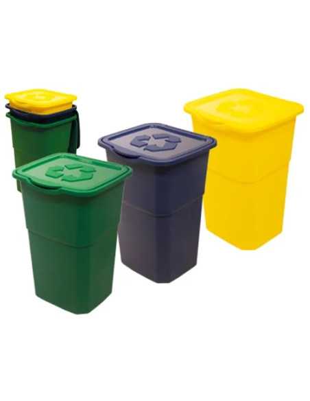 PATTUMIERE ECO3 SET 3 PZ. LT. 50 - Senza Marca | Utensili Store