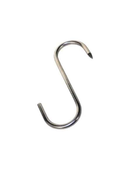 GANCI MACELL.INOX 1 PUNTA - Senza Marca | Utensili Store