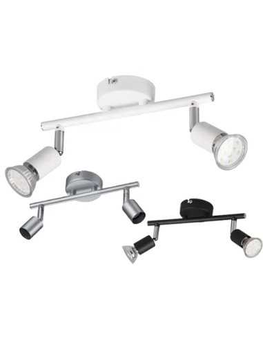 FARETTI SOFFITTO TRIO PARIS 2 LUCI TITAN - Senza Marca | Utensili Store