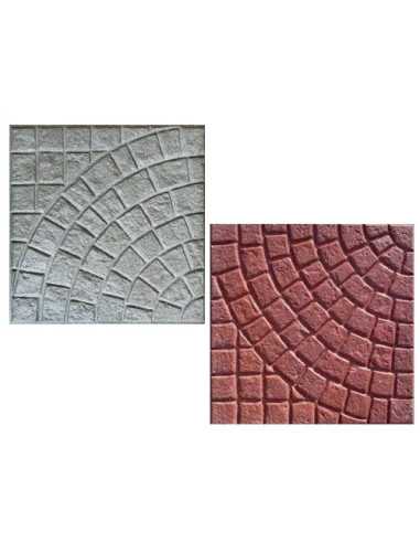 LASTRE VENTAGLIO ROSSO 40X40 - Senza Marca | Utensili Store