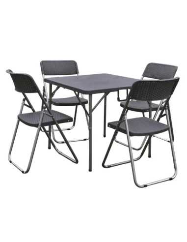 SET GARDEN ECCO FATTO ANTRACITE - Senza Marca | Utensili Store