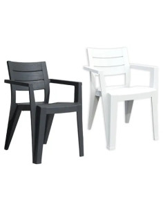 POLTRONE RESINA KETER JULIE ANTRACITE  - Senza Marca