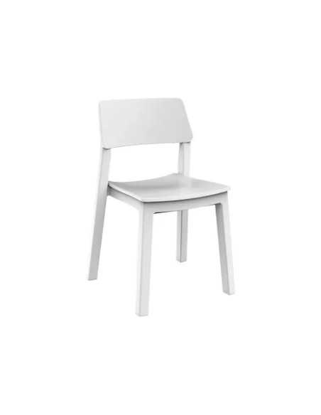 SEDIE RESINA ITALIA BISTROT BIANCHE - Senza Marca | Utensili Store