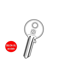 CHIAVI ACCIAIO CASA 4 SPINE UL 052 - Senza Marca