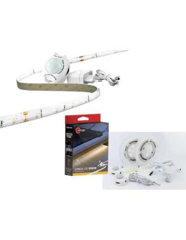 LUCI LED STRISCE AD. MT2,4 SENSOR BIA/C - Senza Marca | Utensili Store