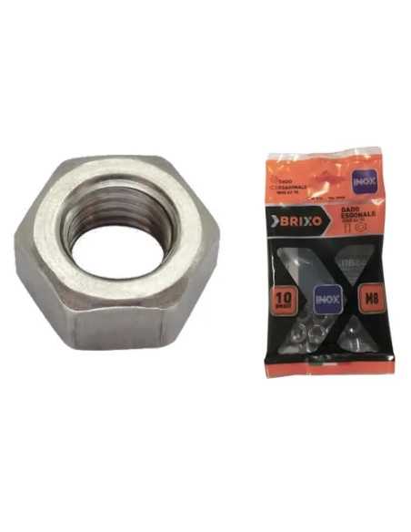 DADI ESAG.INOX BRIXO CF15PZ.UNI 5588 M6 - Senza Marca | Utensili Store