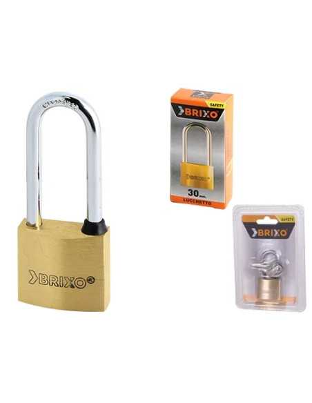 LUCCHETTI BRIXO ARCO LUNGO - Senza Marca | Utensili Store