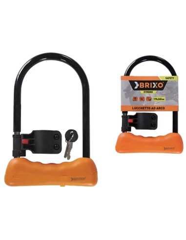 LUCCHETTI BRIXO A ARCO P/MOTO STRONG - Senza Marca | Utensili Store