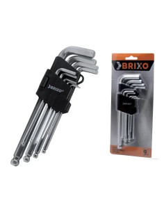 CHIAVI ESAGONALI SFERA BRIXO SERIE CF.9 - Senza Marca
