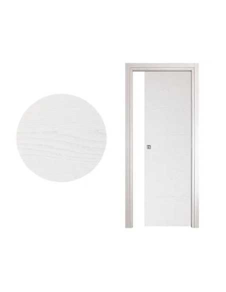 KIT TELAI PORTE SCORREVOLI FRASSINO BIANCO 2100x1000x105mm. - MICROTEC | Utensili Store