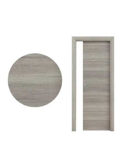 KIT TELAI PORTE SCORREVOLI ROVERE GRIGIO - MICROTEC | Utensili Store