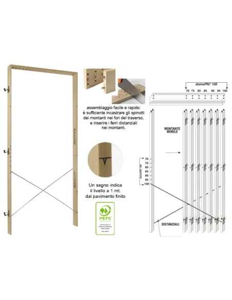 CONTROTELAI LEGNO - Senza Marca | Utensili Store