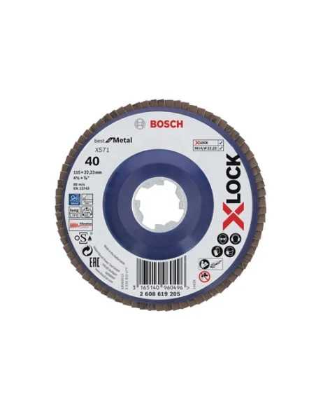 DISCHI LAMELLARI BOSCH X-LOCK D115 - Senza Marca | Utensili Store