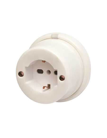 PRESA PORCELLANA BIP/SCHUKO "40.433" - MERLOTTI | Utensili Store