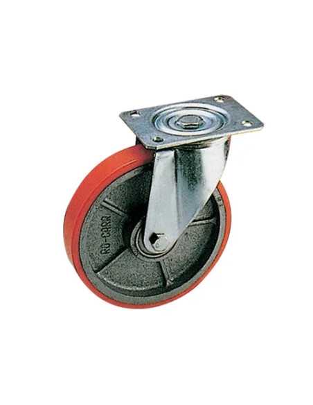 RUOTE POLIURET.FORCELLA ROTAN - Senza Marca | Utensili Store