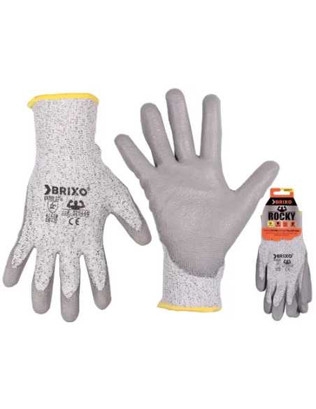 GUANTI BRIXO ROCKY COTONE/PU XL - Senza Marca | Utensili Store