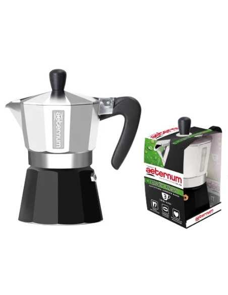 CAFFETTIERE AETERNUM BLACK PEARL 3TZ - Senza Marca | Utensili Store
